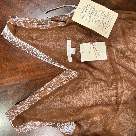 BOSTON PROPER MAXI DRESS SIZE 10 - Picture 7 of 10